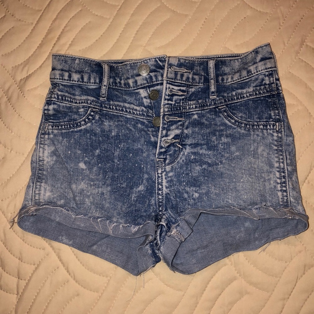 Hollister High Waisted Jean Shorts